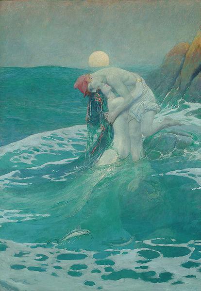 Howard Pyle The Mermaid oil painting picture